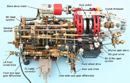 DSG GEARBOX EXPLODED VIEW-601